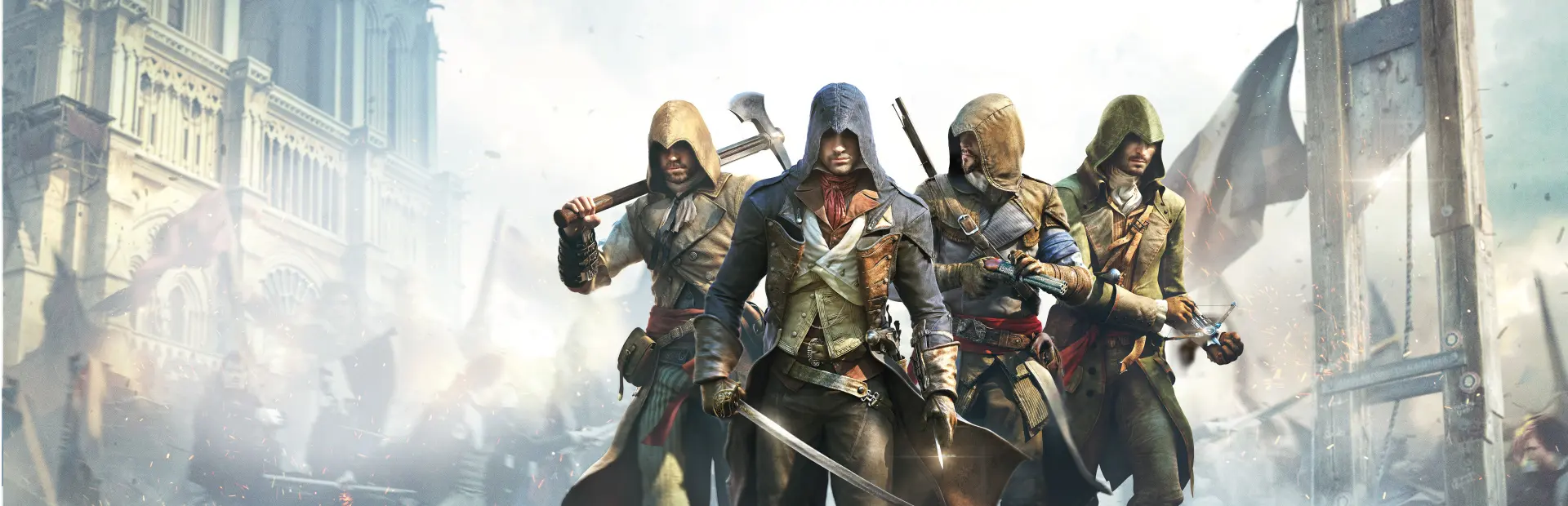 Assassin's Creed Unity key art