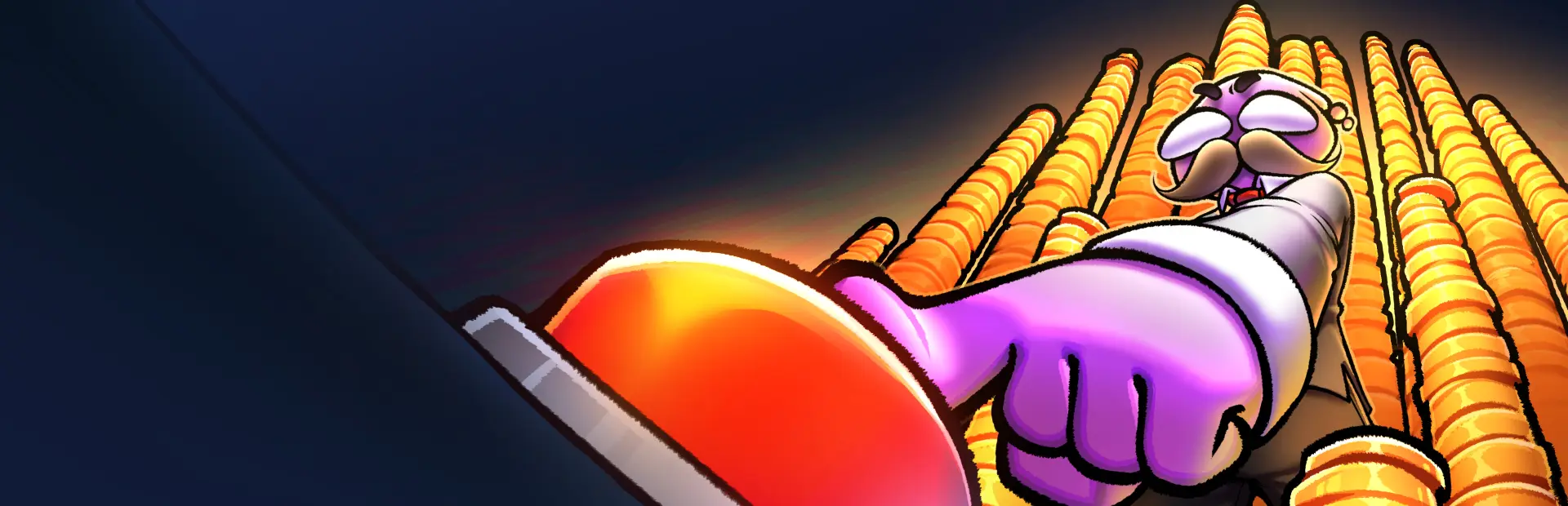 Click the Button key art