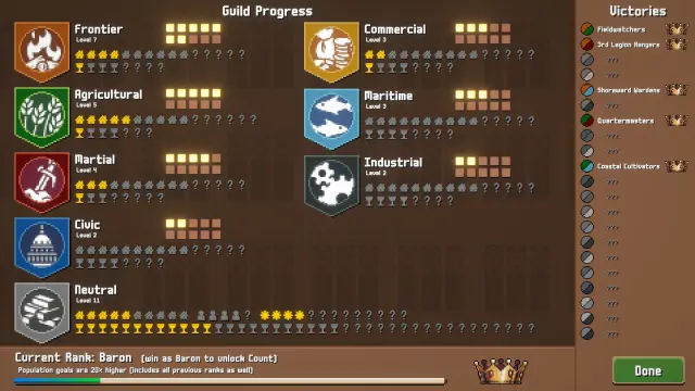 Combolands: Roguelike Citybuilder screenshot 2