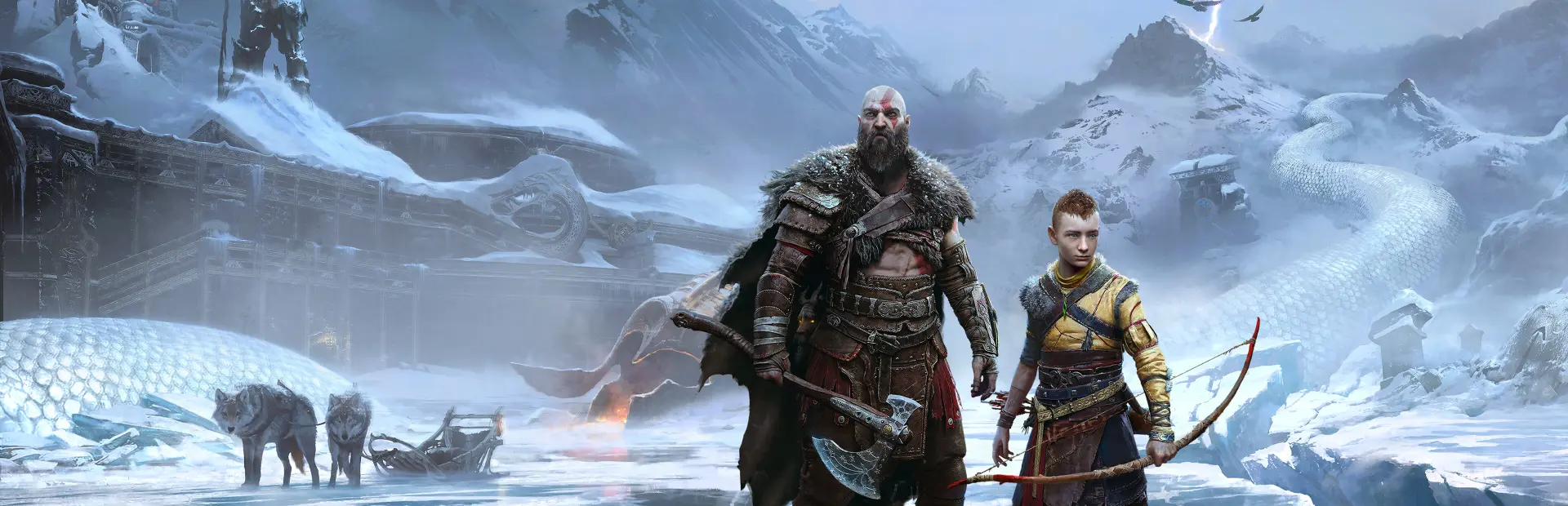 God of War Ragnarok key art