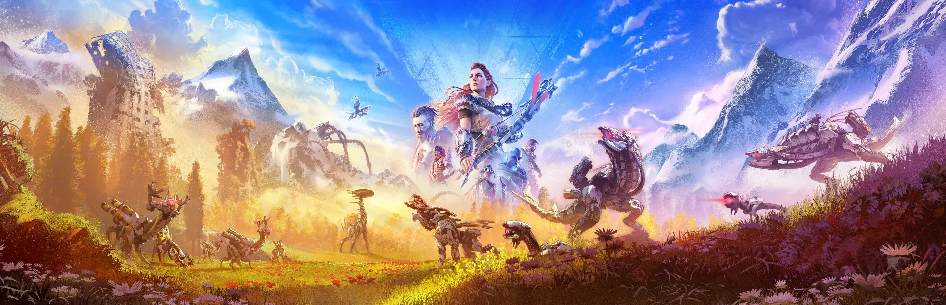 Horizon Zero Dawn Remastered key art
