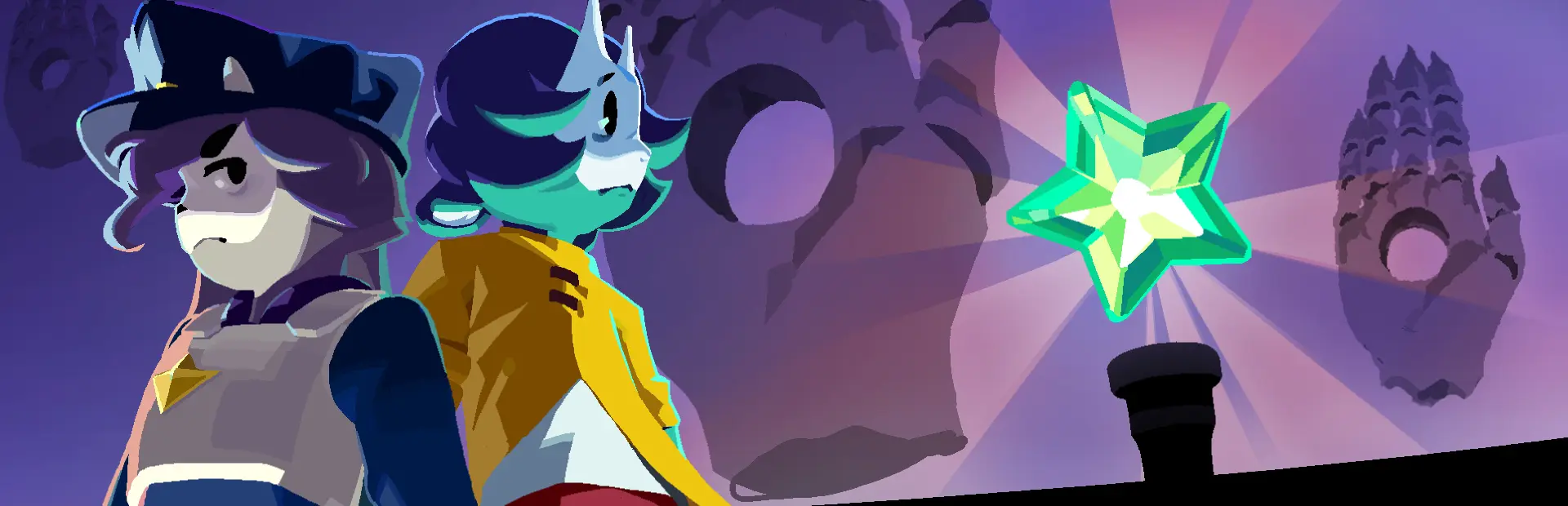 PEPPERED: an existential platformer key art